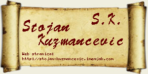 Stojan Kuzmančević vizit kartica